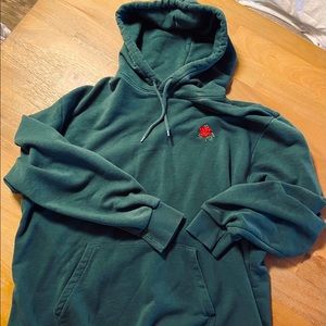 Men’s H&M Green Rose Hoodie